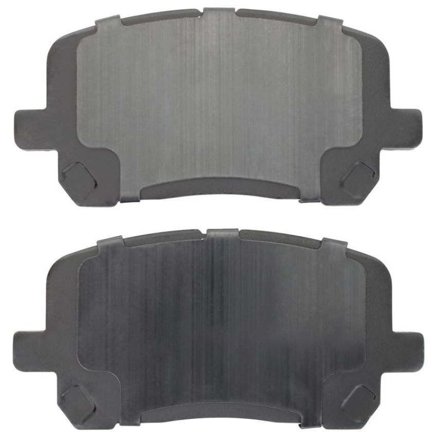 MPA 1003-0923C Quality-Built Black Series Ceramic Brake Pads w/ Hardware
