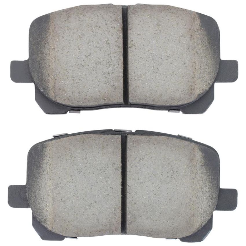 MPA 1003-0923C Quality-Built Black Series Ceramic Brake Pads w/ Hardware