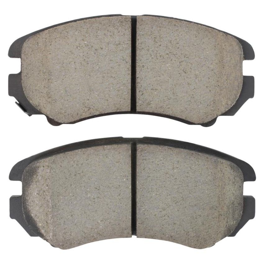 MPA 1003-0924C Quality-Built Black Series Ceramic Brake Pads w/ Hardware