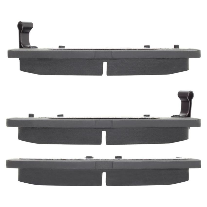 MPA 1003-0924C Quality-Built Black Series Ceramic Brake Pads w/ Hardware