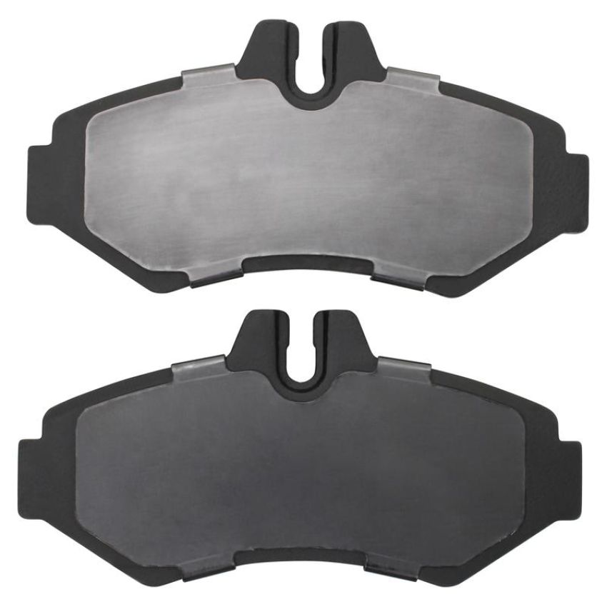 MPA 1003-0928M Quality-Built Black Series Semi-Metallic Brake Pads w/ Hardware