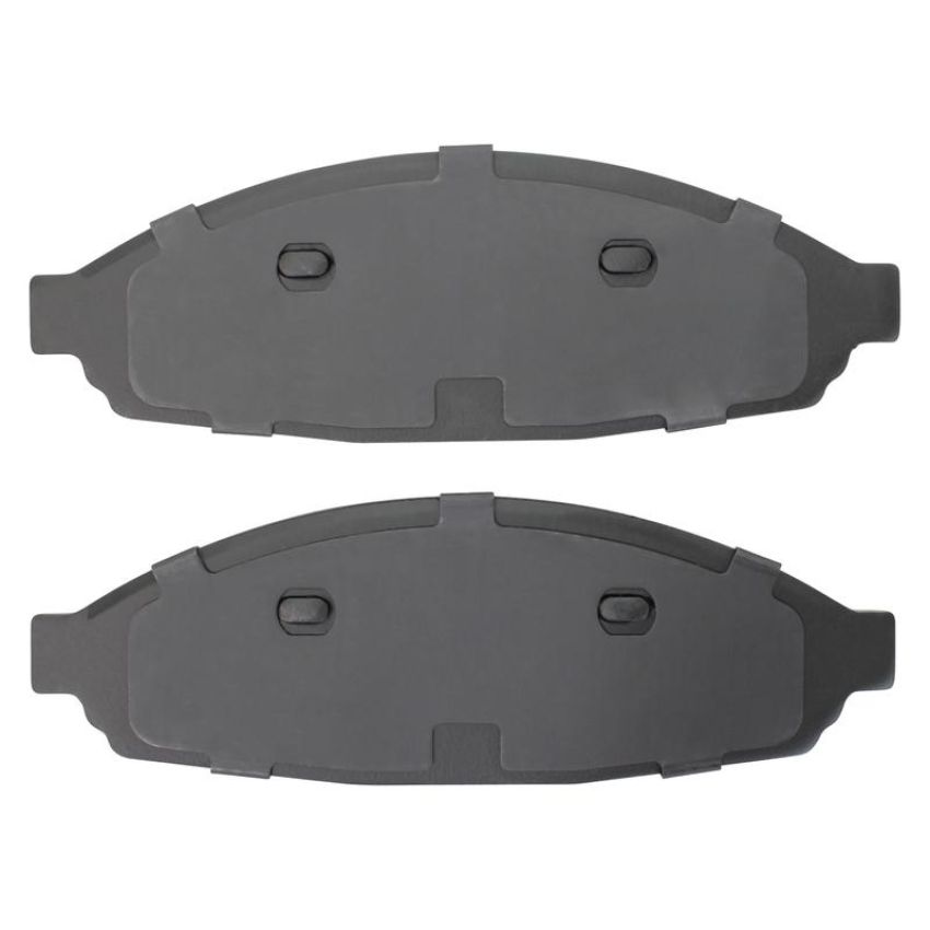 MPA 1003-0931C Quality-Built Black Series Ceramic Brake Pads w/ Hardware