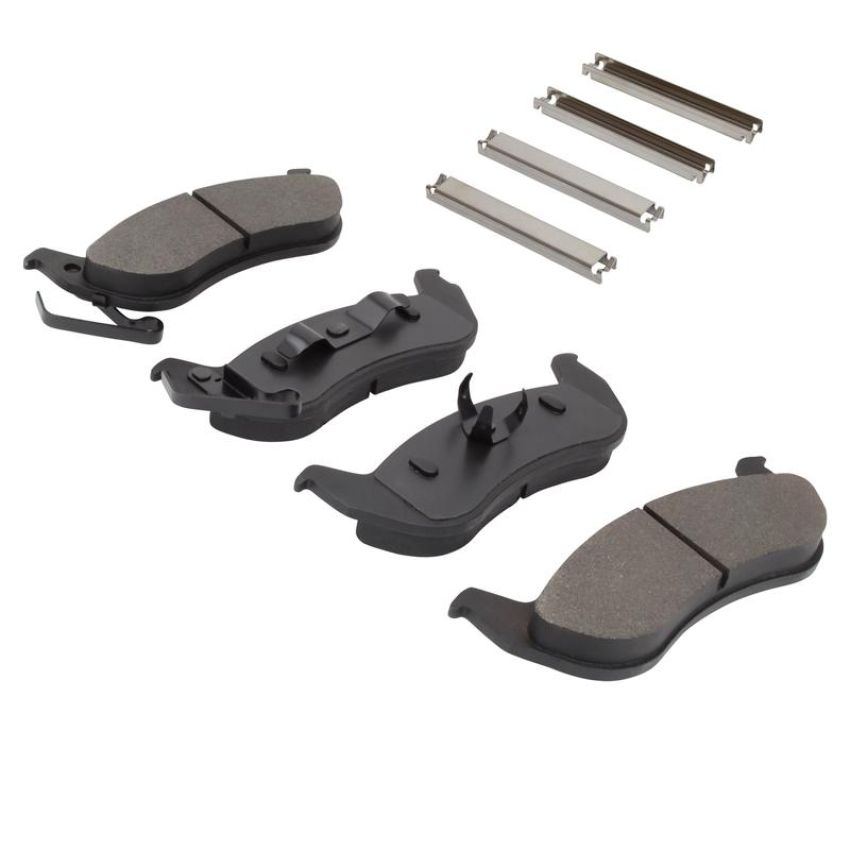 MPA 1003-0932C Quality-Built Black Series Ceramic Brake Pads w/ Hardware