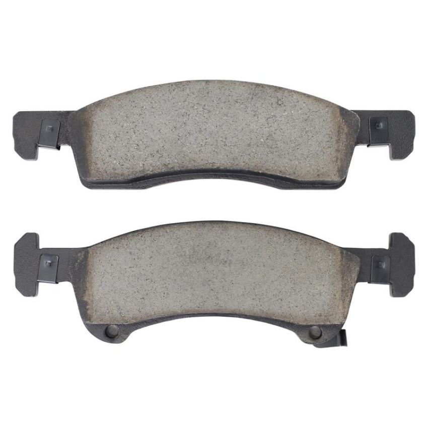 MPA 1003-0934C Quality-Built Black Series Ceramic Brake Pads w/ Hardware