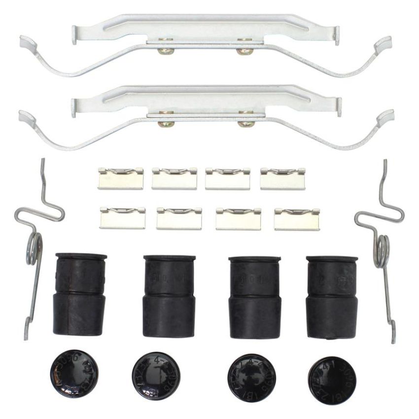 MPA 1003-0934C Quality-Built Black Series Ceramic Brake Pads w/ Hardware