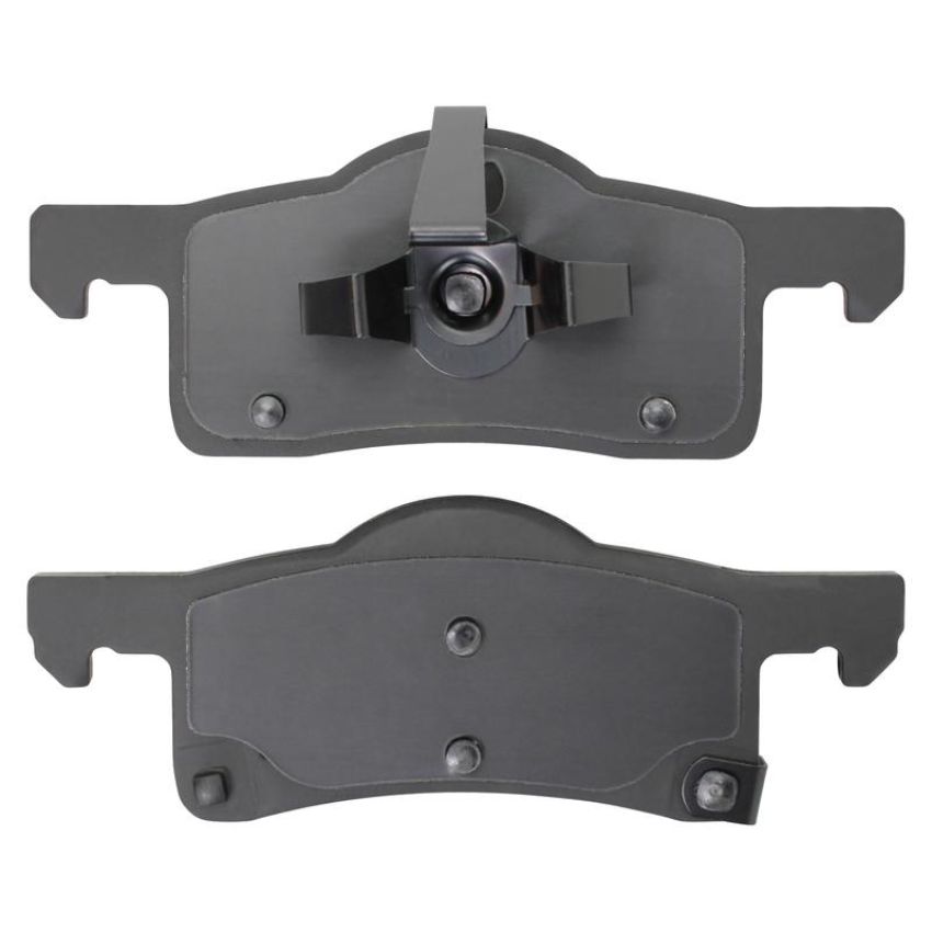 MPA 1003-0935C Quality-Built Black Series Ceramic Brake Pads w/ Hardware