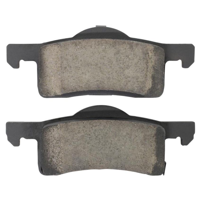 MPA 1003-0935C Quality-Built Black Series Ceramic Brake Pads w/ Hardware