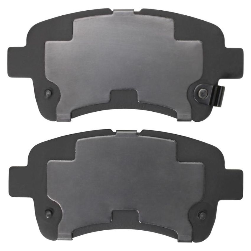 MPA 1003-0937C Quality-Built Black Series Ceramic Brake Pads w/ Hardware