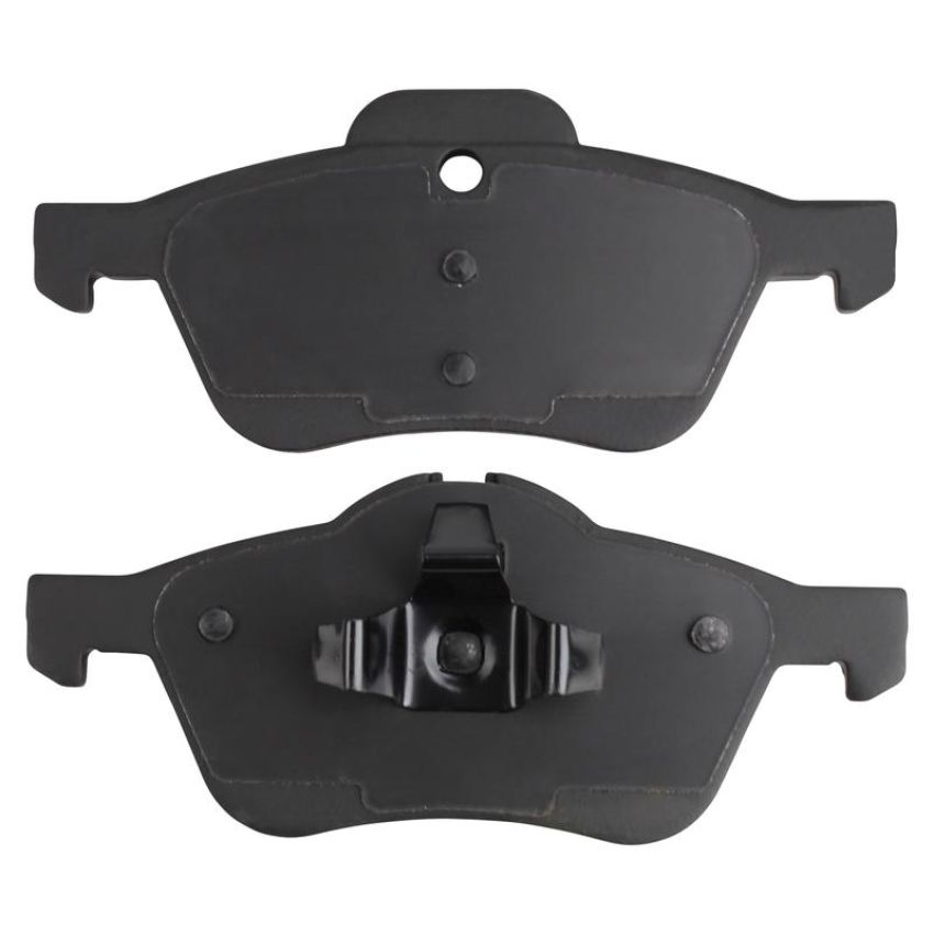 MPA 1003-0939C Quality-Built Black Series Ceramic Brake Pads w/ Hardware