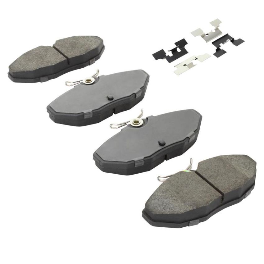 MPA 1003-0944C Quality-Built Black Series Ceramic Brake Pads w/ Hardware