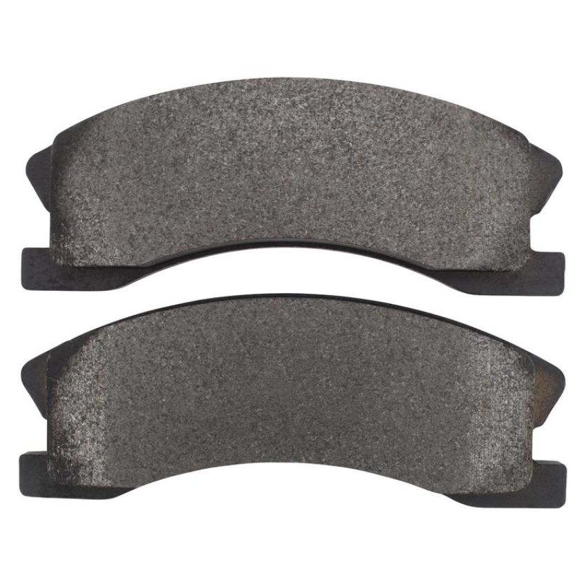 MPA 1003-0945M Quality-Built Black Series Semi-Metallic Brake Pads w/ Hardware