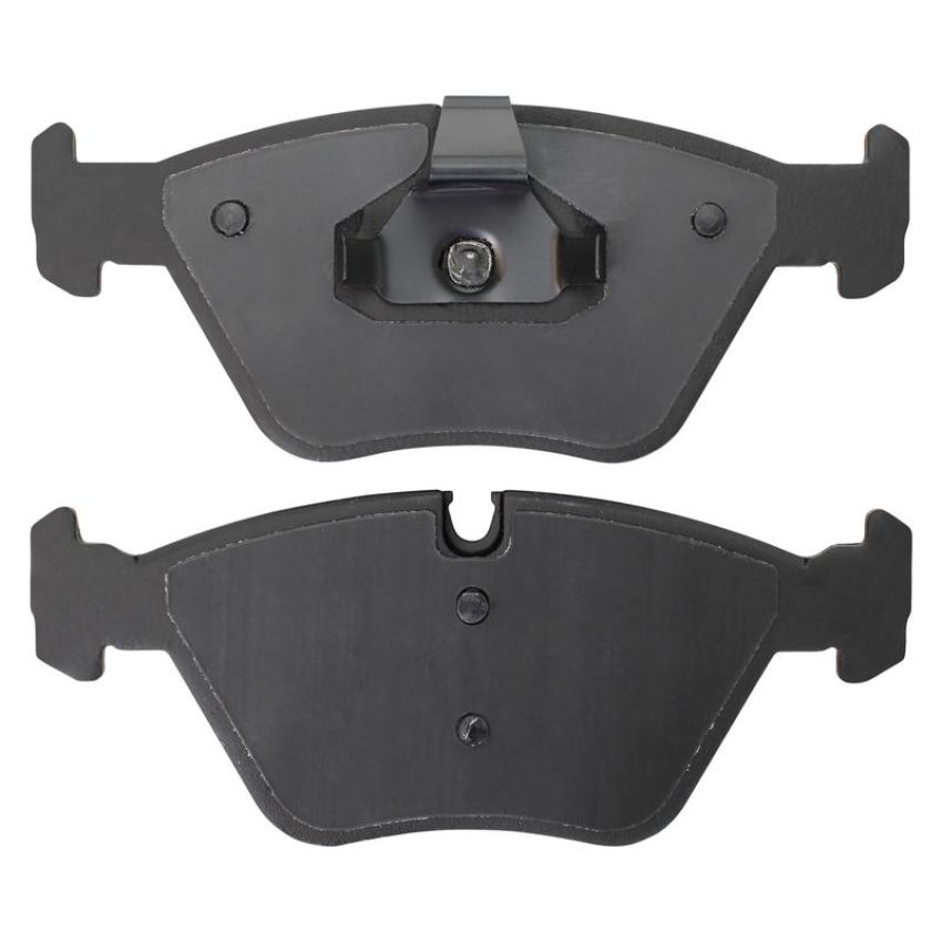 MPA 1003-0946M Quality-Built Black Series Semi-Metallic Brake Pads w/ Hardware