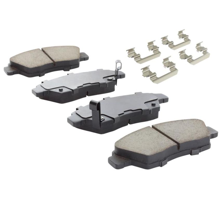 MPA 1003-0948AC Quality-Built Black Series Ceramic Brake Pads w/ Hardware