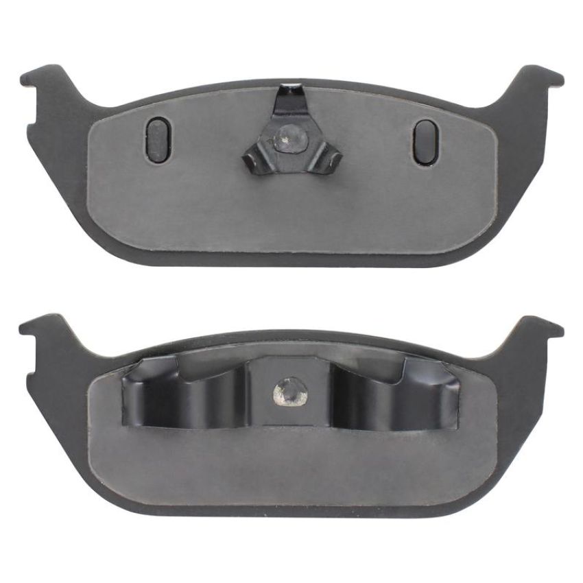 MPA 1003-0952C Quality-Built Black Series Ceramic Brake Pads w/ Hardware