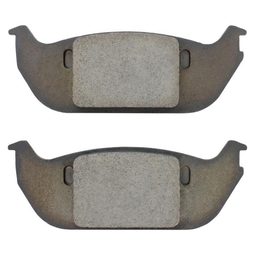 MPA 1003-0952M Quality-Built Black Series Semi-Metallic Brake Pads w/ Hardware