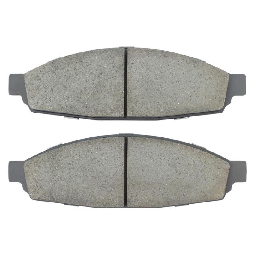 MPA 1003-0953C Quality-Built Black Series Ceramic Brake Pads w/ Hardware