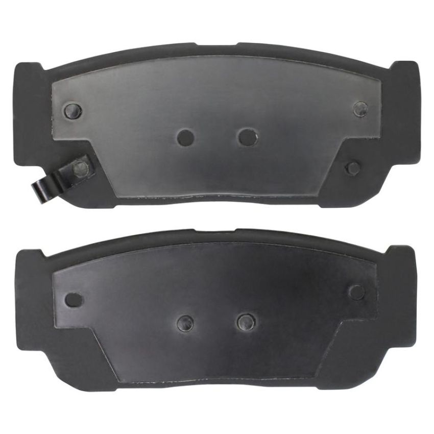 MPA 1003-0954C Quality-Built Black Series Ceramic Brake Pads w/ Hardware