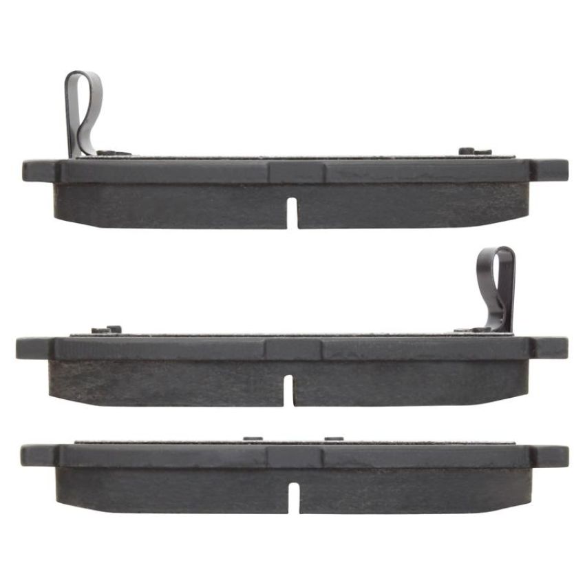 MPA 1003-0954C Quality-Built Black Series Ceramic Brake Pads w/ Hardware
