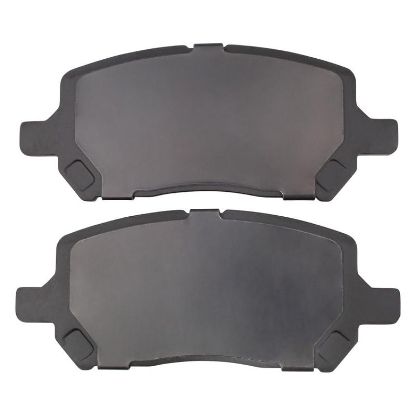 MPA 1003-0956C Quality-Built Black Series Ceramic Brake Pads w/ Hardware
