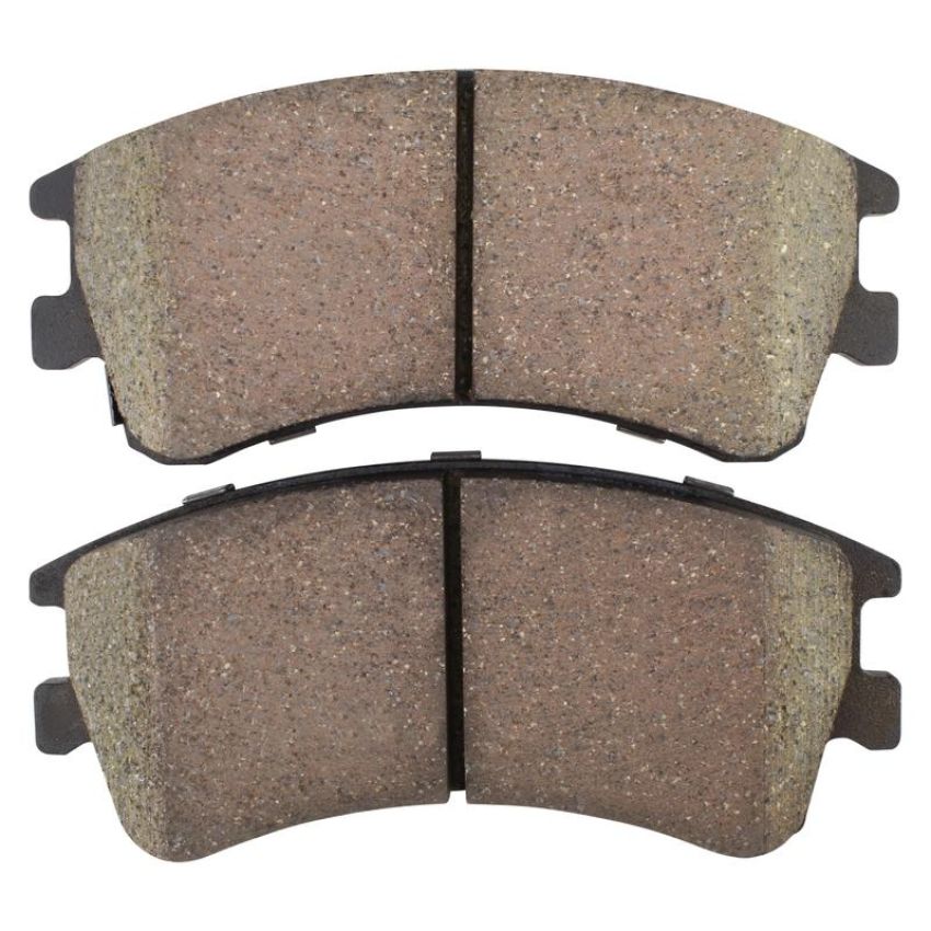 MPA 1003-0957C Quality-Built Black Series Ceramic Brake Pads w/ Hardware