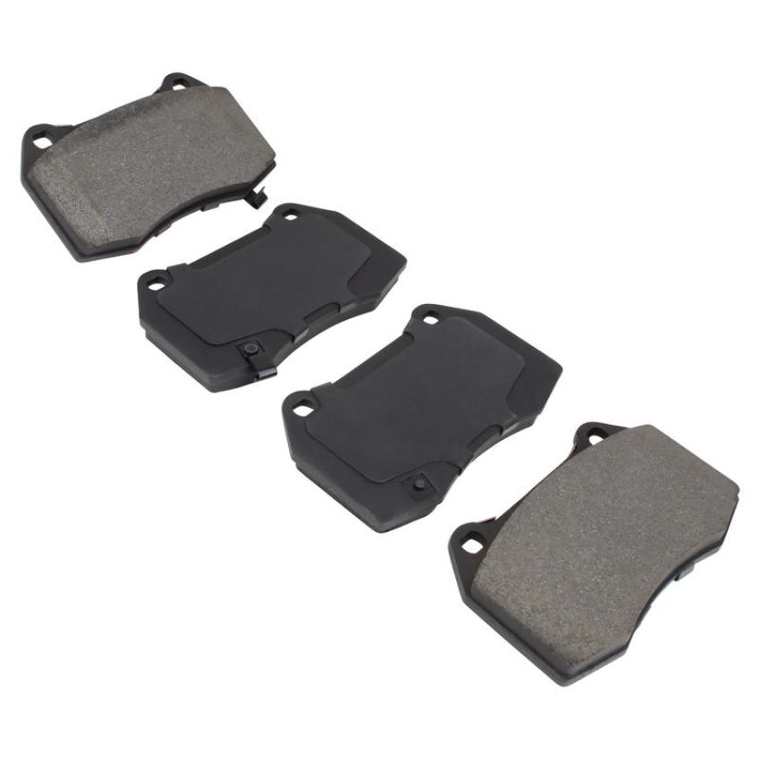 MPA 1003-0960AM Quality-Built Black Series Semi-Metallic Brake Pads w/ Hardware