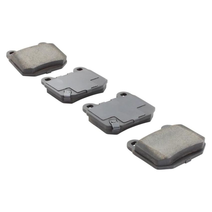 MPA 1003-0961AM Quality-Built Black Series Semi-Metallic Brake Pads w/ Hardware