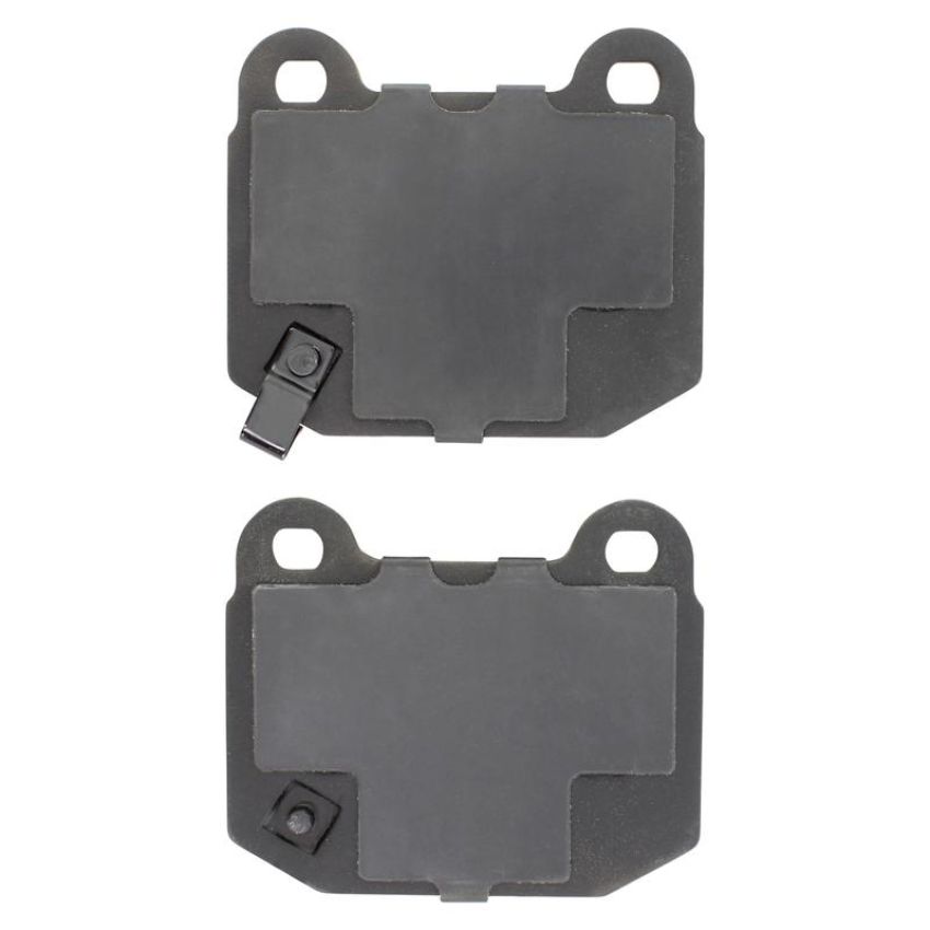 MPA 1003-0961M Quality-Built Black Series Semi-Metallic Brake Pads w/ Hardware