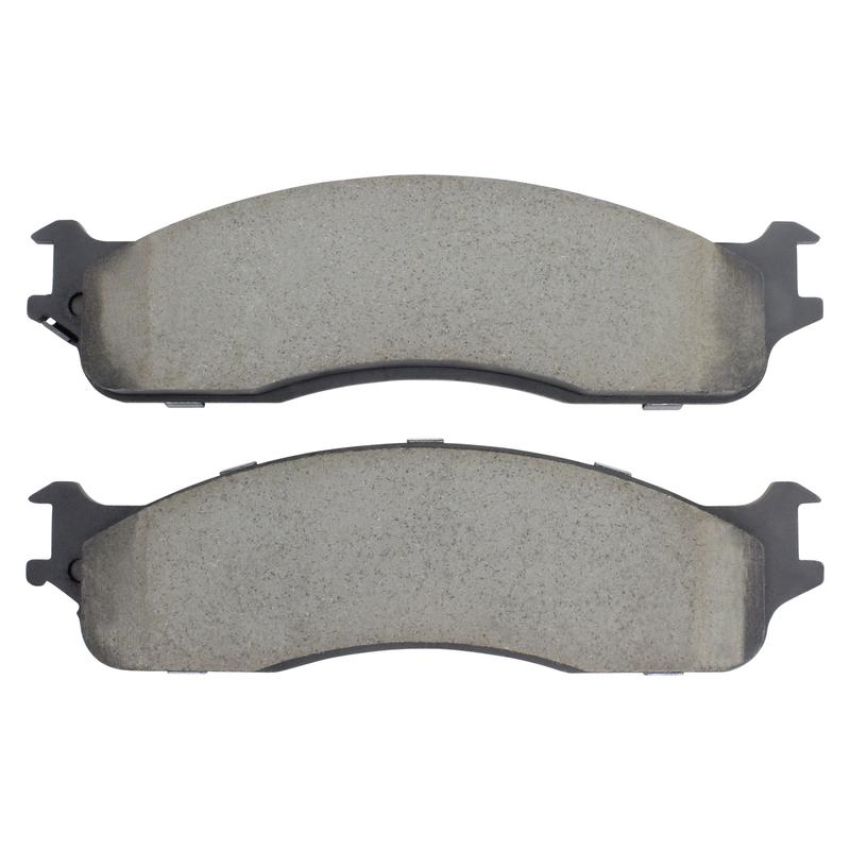 MPA 1003-0965C Quality-Built Black Series Ceramic Brake Pads w/ Hardware