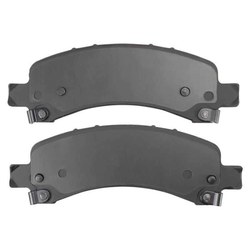MPA 1003-0974AC Quality-Built Black Series Ceramic Brake Pads w/ Hardware