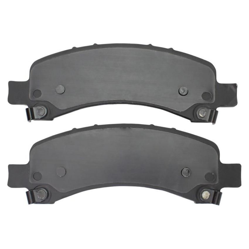 MPA 1003-0974AM Quality-Built Black Series Semi-Metallic Brake Pads w/ Hardware