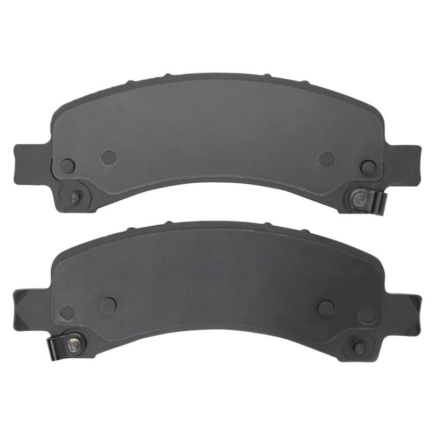 MPA 1003-0974C Quality-Built Black Series Ceramic Brake Pads w/ Hardware