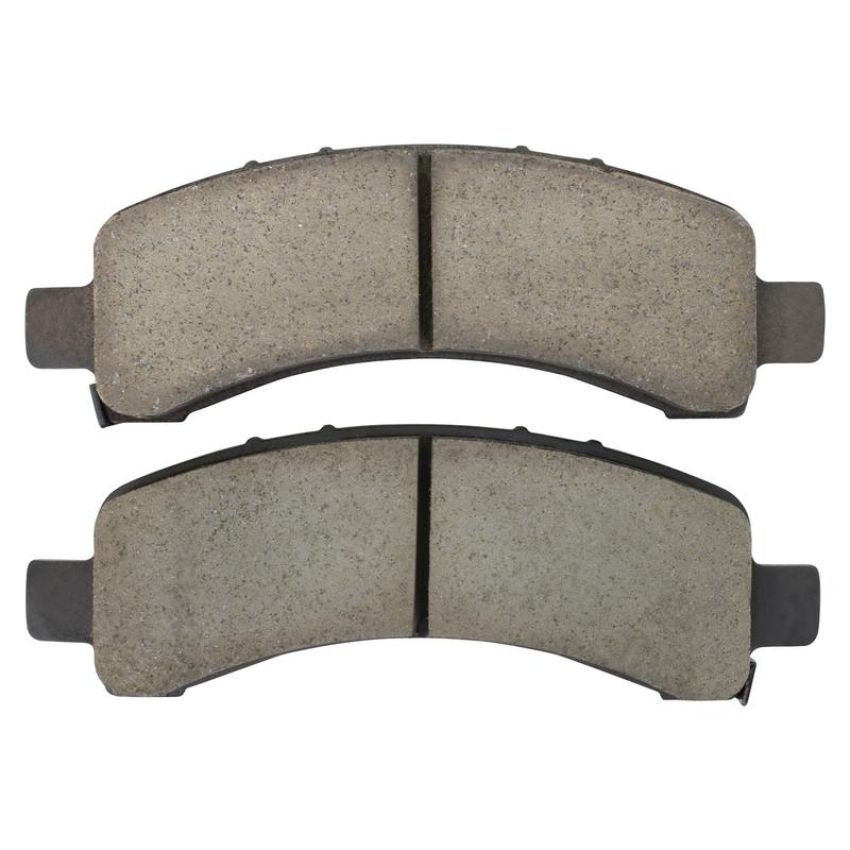 MPA 1003-0974C Quality-Built Black Series Ceramic Brake Pads w/ Hardware