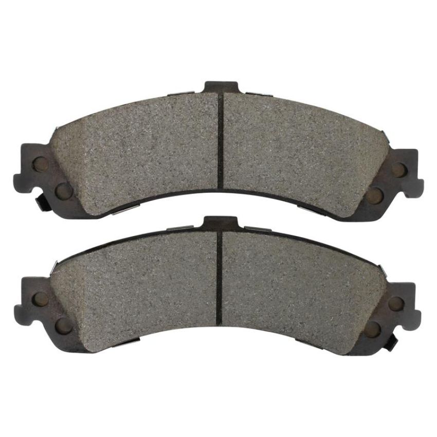 MPA 1003-0975C Quality-Built Black Series Ceramic Brake Pads w/ Hardware