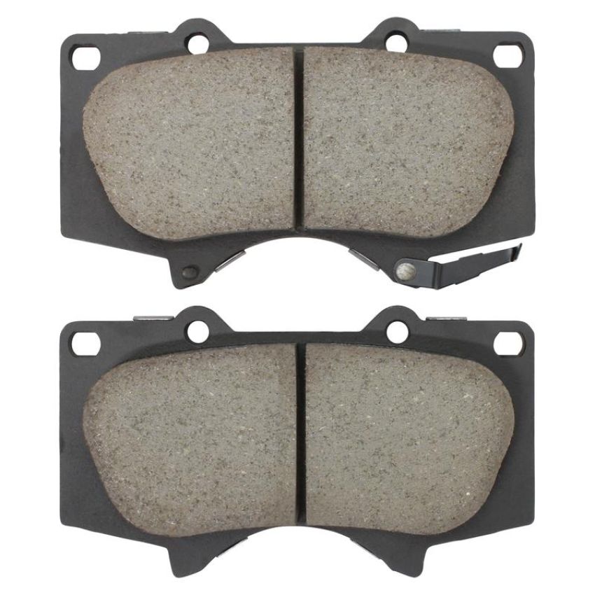 MPA 1003-0976AC Quality-Built Black Series Ceramic Brake Pads w/ Hardware