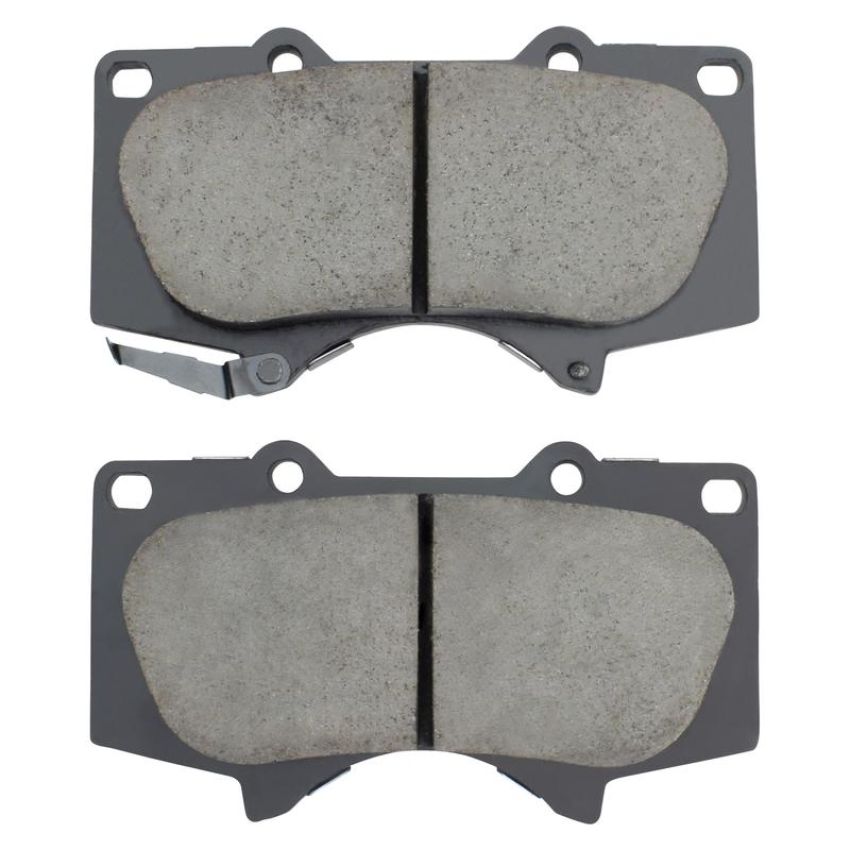 MPA 1003-0976C Quality-Built Black Series Ceramic Brake Pads w/ Hardware