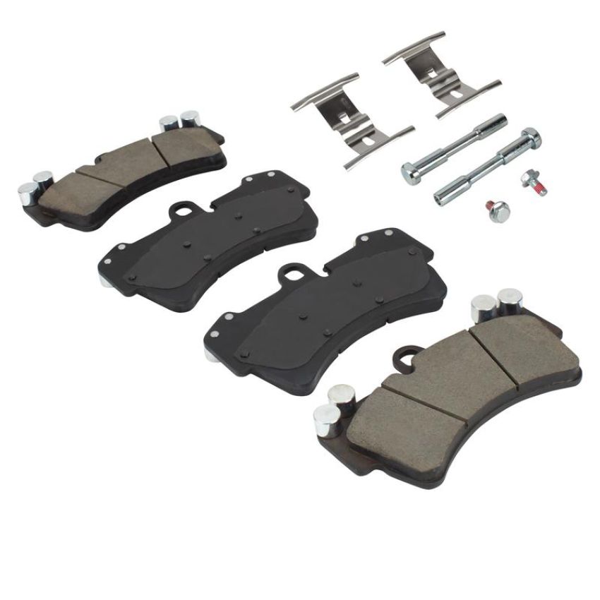 MPA 1003-0977C Quality-Built Black Series Ceramic Brake Pads w/ Hardware