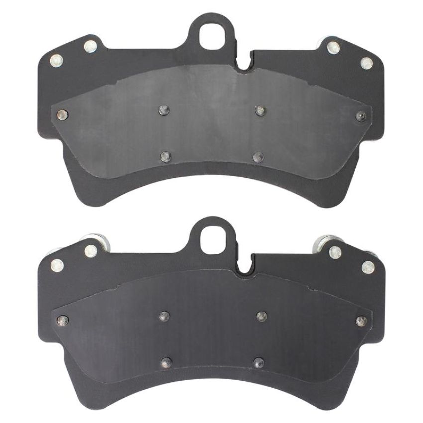 MPA 1003-0977M Quality-Built Black Series Semi-Metallic Brake Pads w/ Hardware