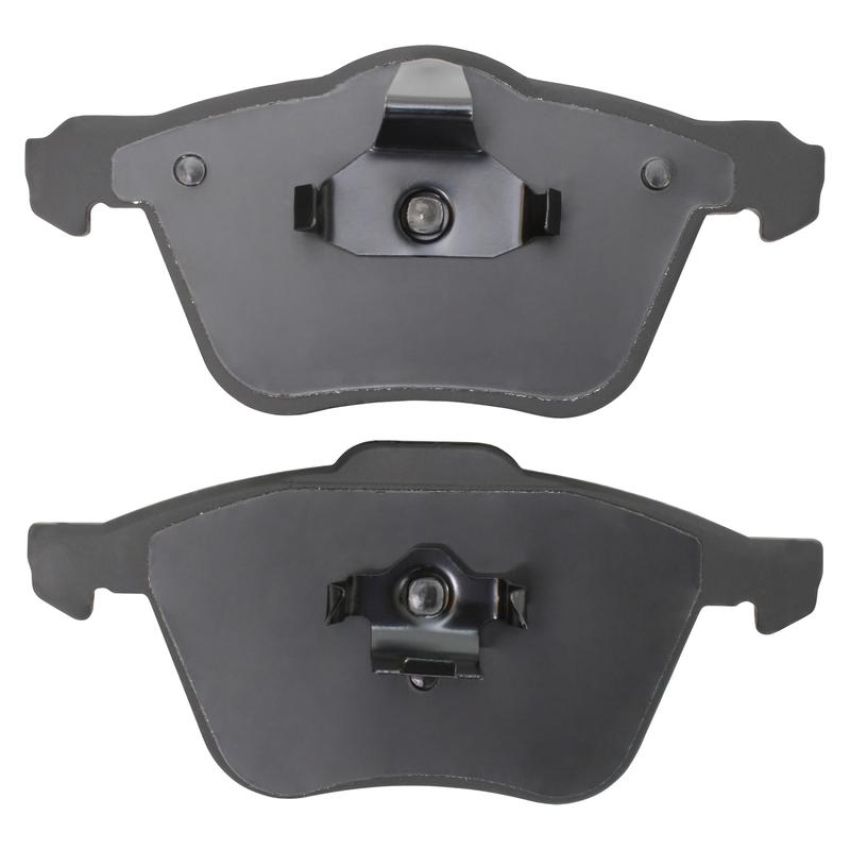 MPA 1003-0979M Quality-Built Black Series Semi-Metallic Brake Pads w/ Hardware