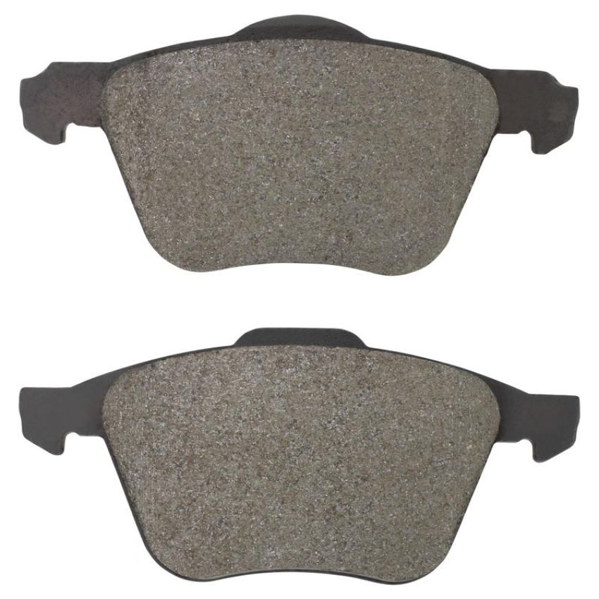 MPA 1003-0979M Quality-Built Black Series Semi-Metallic Brake Pads w/ Hardware