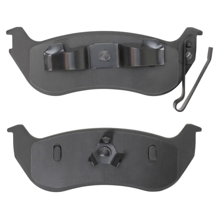 MPA 1003-0981AC Quality-Built Black Series Ceramic Brake Pads w/ Hardware