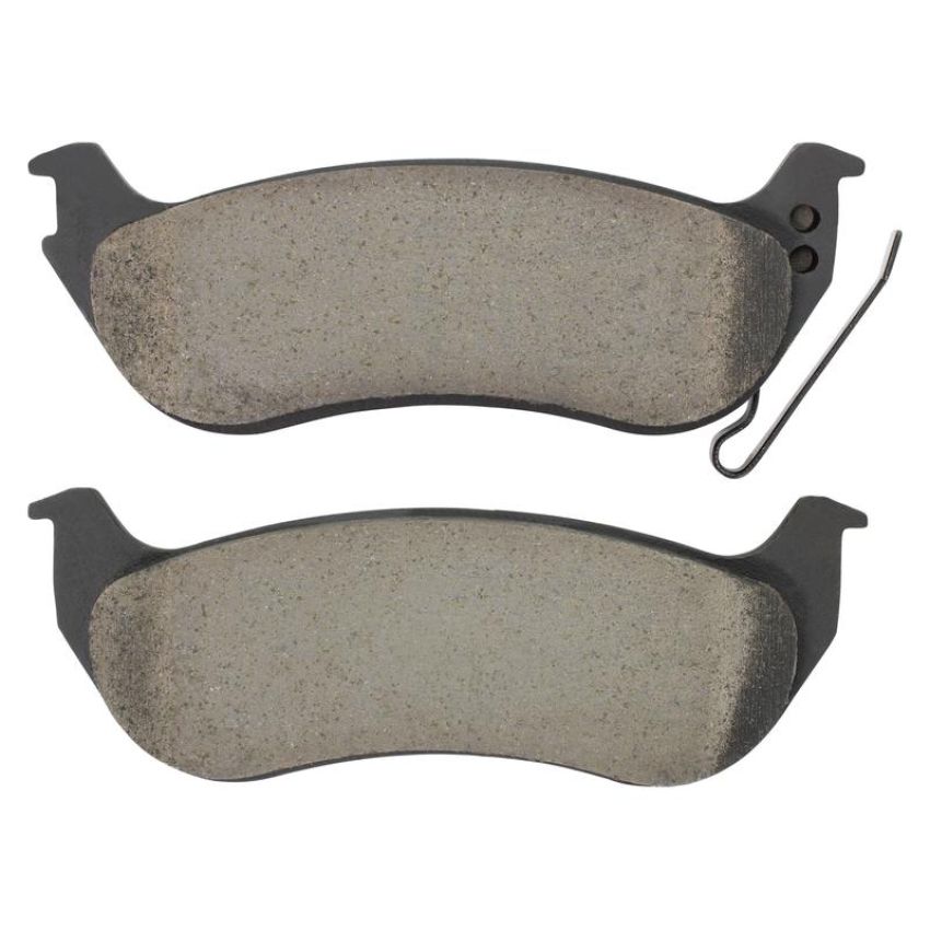 MPA 1003-0981AC Quality-Built Black Series Ceramic Brake Pads w/ Hardware