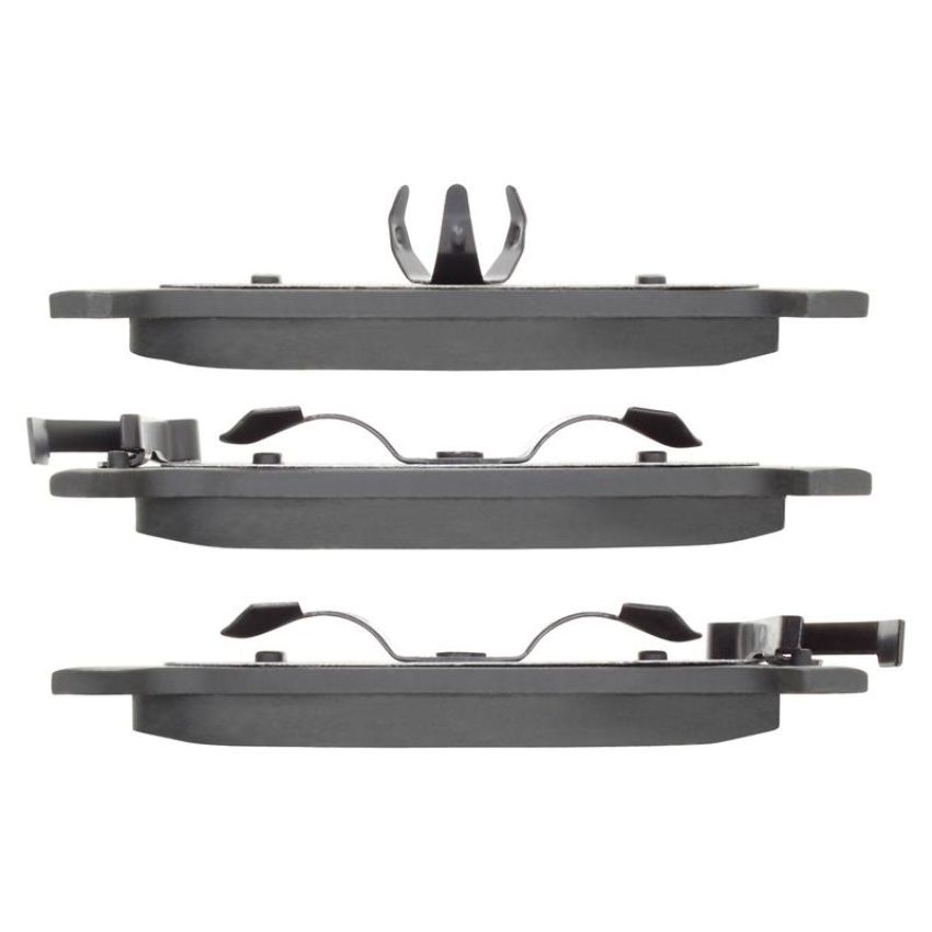 MPA 1003-0981AC Quality-Built Black Series Ceramic Brake Pads w/ Hardware