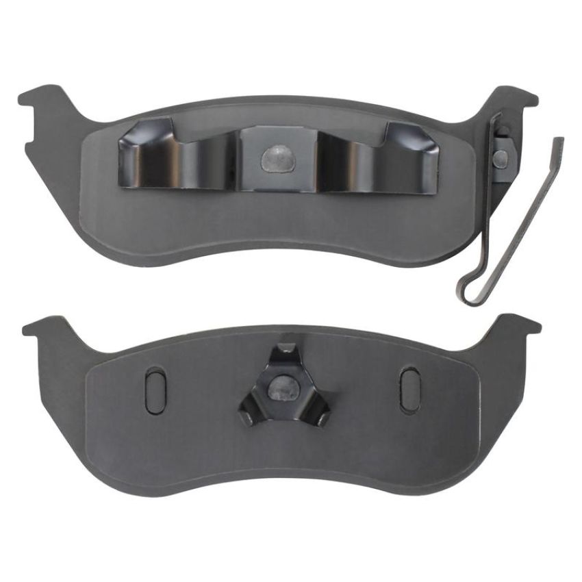 MPA 1003-0981C Quality-Built Black Series Ceramic Brake Pads w/ Hardware