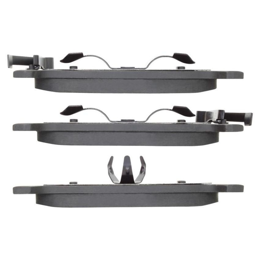 MPA 1003-0981C Quality-Built Black Series Ceramic Brake Pads w/ Hardware