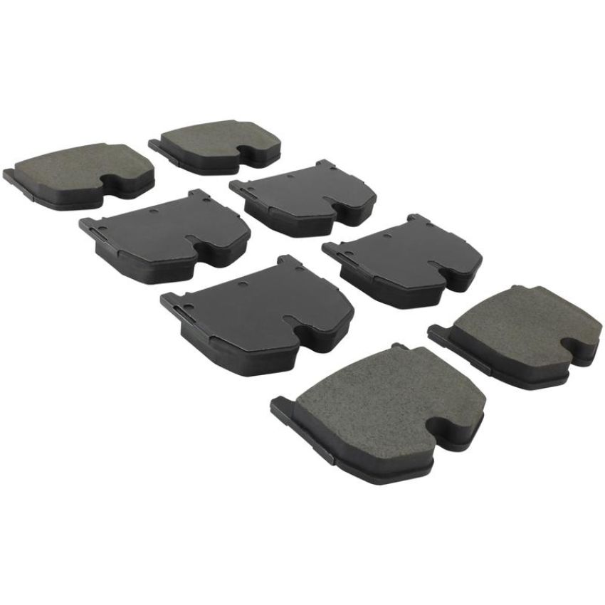 MPA 1003-0983M Quality-Built Black Series Semi-Metallic Brake Pads