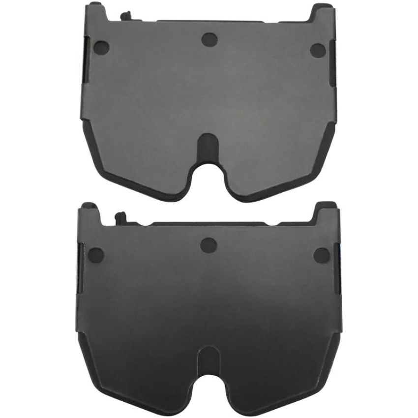 MPA 1003-0983M Quality-Built Black Series Semi-Metallic Brake Pads