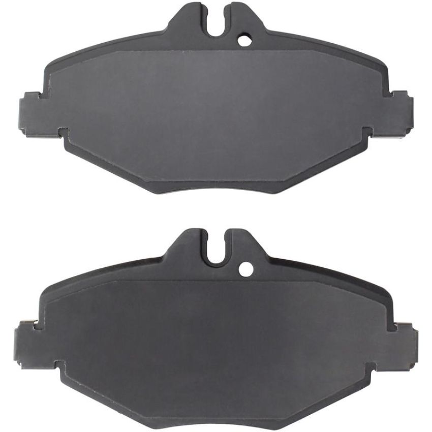 MPA 1003-0987C Quality-Built Black Series Ceramic Brake Pads w/ Hardware