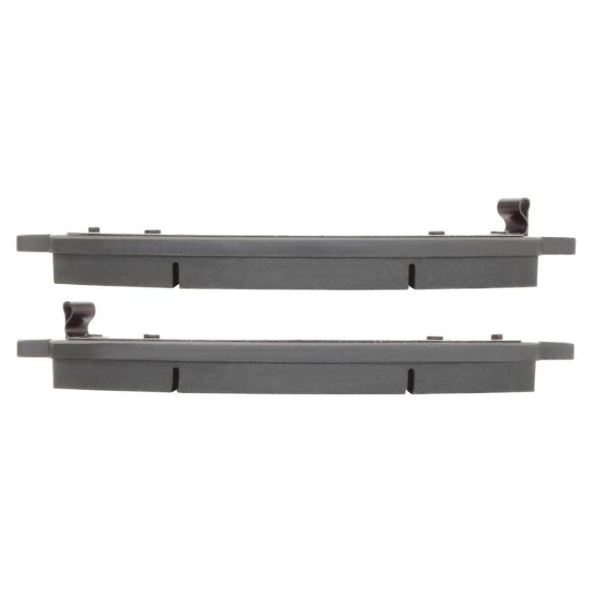 MPA 1003-0989M Quality-Built Black Series Semi-Metallic Brake Pads w/ Hardware