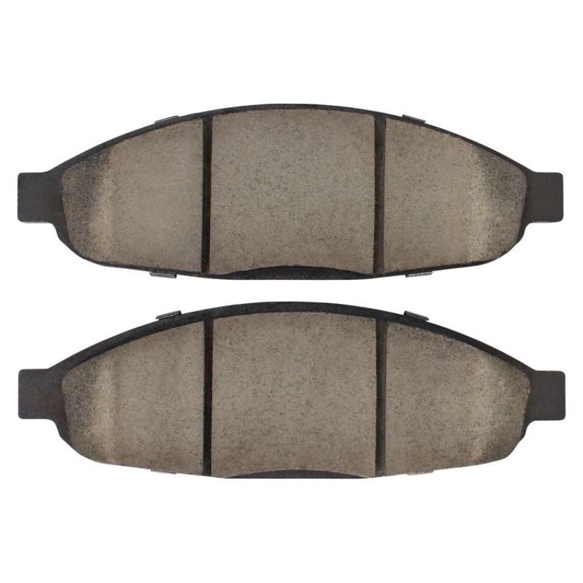 MPA 1003-0997C Quality-Built Black Series Ceramic Brake Pads w/ Hardware