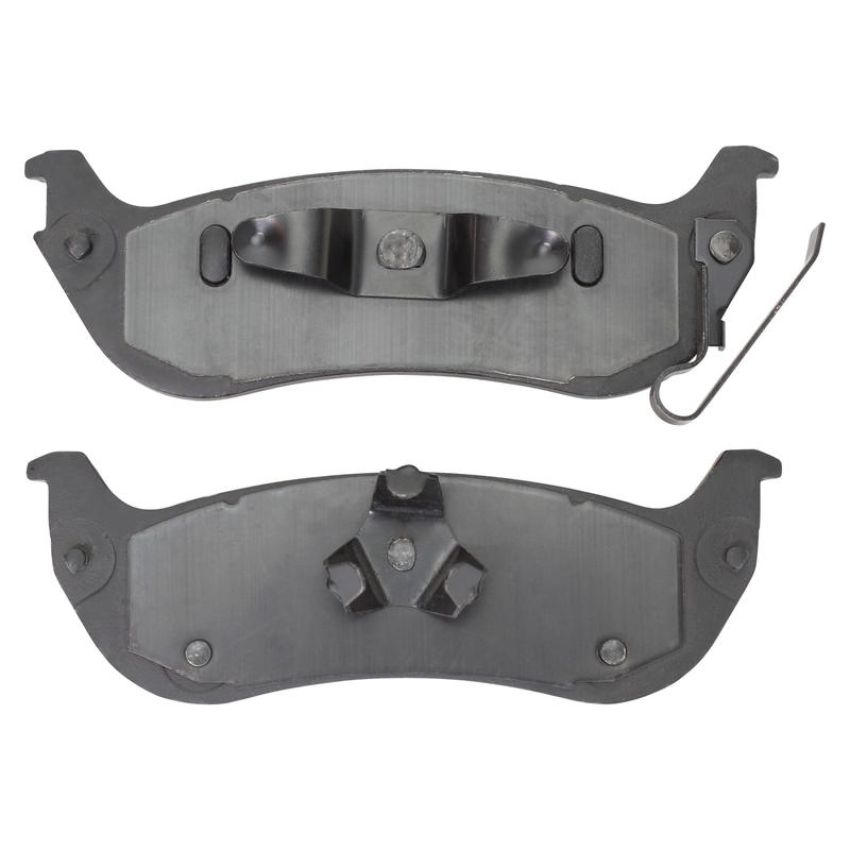 MPA 1003-0998C Quality-Built Black Series Ceramic Brake Pads w/ Hardware